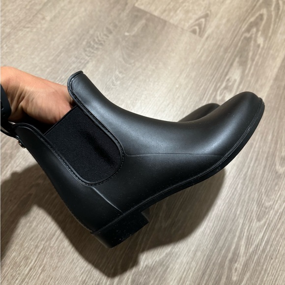 Sam Edelman Matte Chelsea Rain Booties - Picture 7 of 10